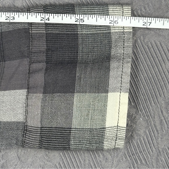 Salt Valley Western Pearl Snap Plaid Cotton Shirt M 40” Chest - Picture 7 of 12